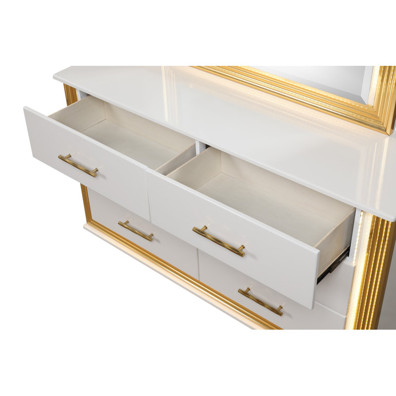 Gilta 63'' W 6 - Drawer Dresser