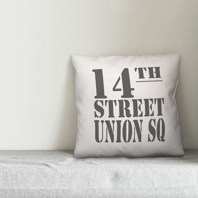 Reversible Throw Pillow