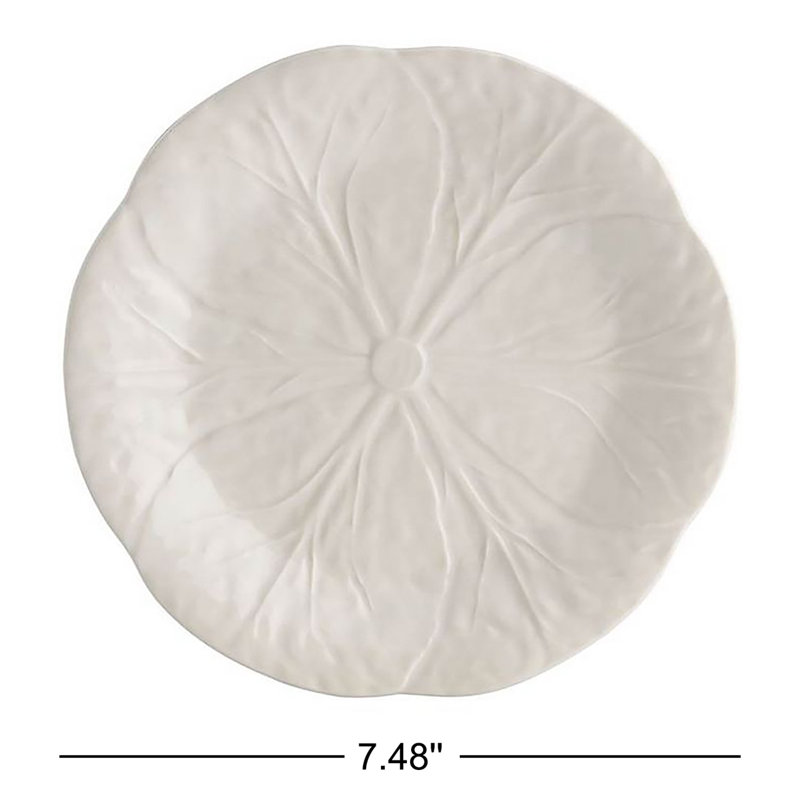 Cabbage Earthenware Appetizer Plate