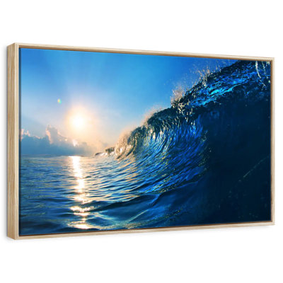 Blue Ocean Wave