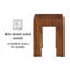 Adden Solid Wood End Table