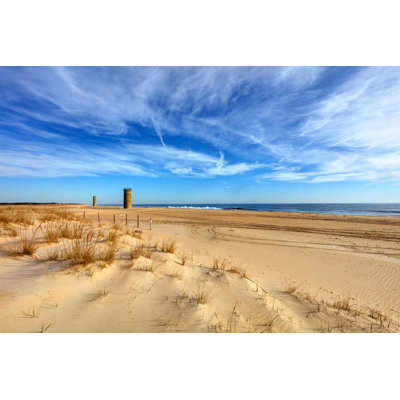 Submarine Towers In Cape Henlopen by DenisTangneyJr - No Frame Art Prints on Canvas