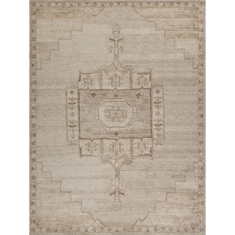 Estate handloomed PET Light Gray/Gray Area Rug, 9'X12'