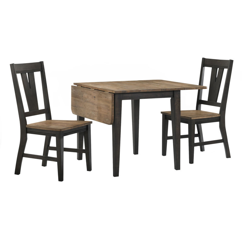 Rabee Extendable Solid Wood Dining Table
