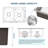 30" Drop In Double Bowl Kitchen Sink-134525537