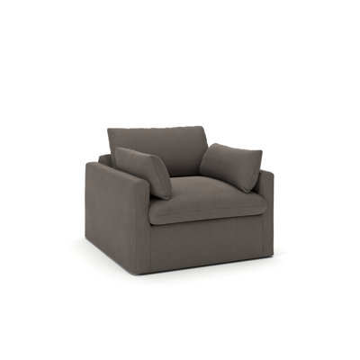 Luna Slipcovered Accent Chair