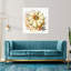 Art mural abstrait d'automne contemporain rustique-444673777
