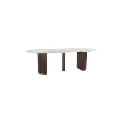 Oval Marble Dining Table