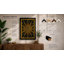 Golden Starburst Geometric - Framed Print-1866837579-1866837576