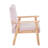 Bleona Velvet Accent Chair For Living Room, Mid Century Modern Relaxing Armchair With Solid Wood Frame & Soft Cushion, Reading Leisure Chair With Back-107227491