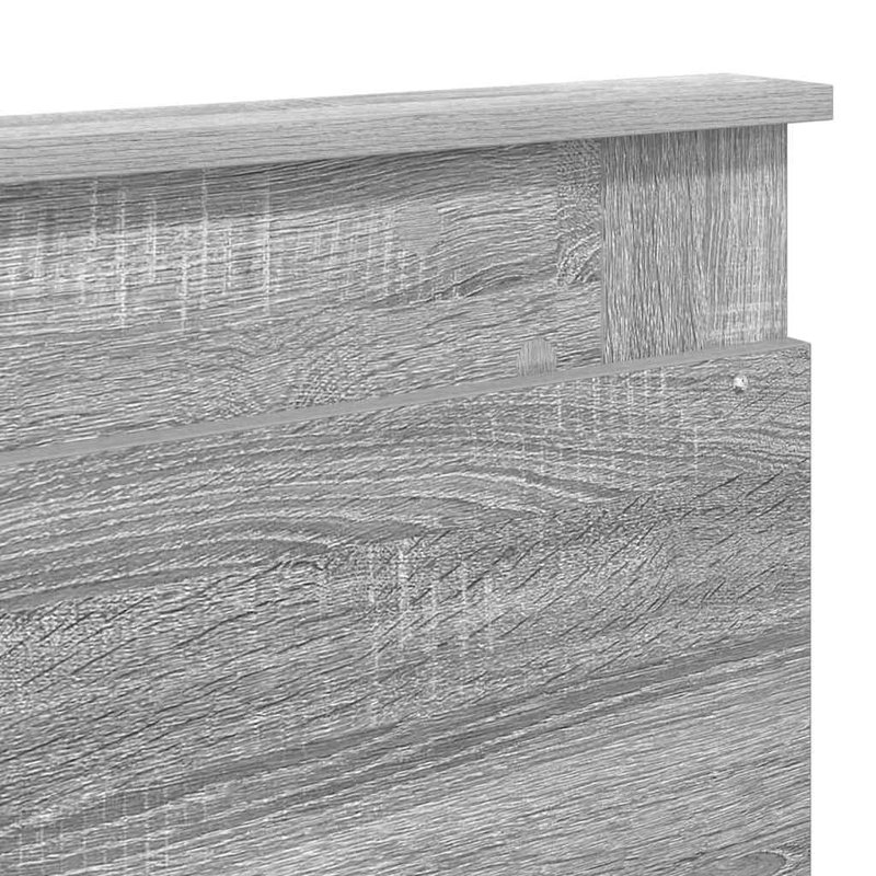 Headboard, King, Grey Sonoma