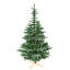 Arbre de Noël 6 pi, 300 blanc chaud, 611 pointes Pe +, aspect en couches naturelles, base en bois unique pour arbre de décoration festive avec extrémités de branches, support rustique-139657190