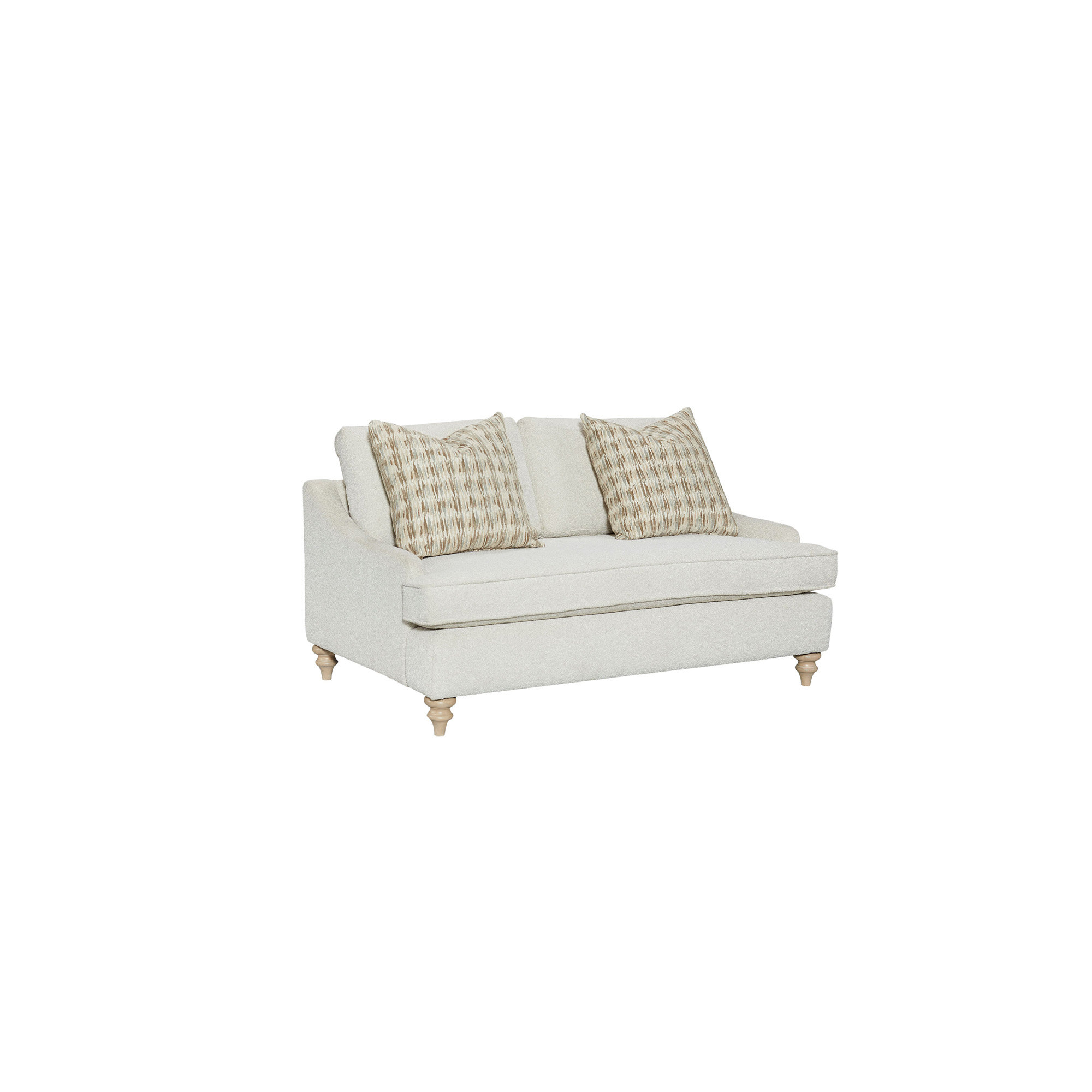 Latitude Run® Loveseat Reversable Cushion With 2 Pillows | Wayfair