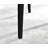 Edzard Dining Table in White High Gloss & Chrome with 4 Edward Velvet Dining Chairs : Black Leg-599091864