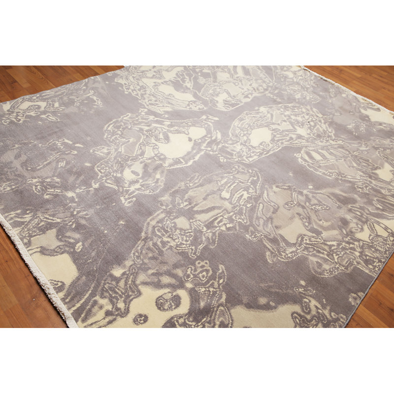 Lenhart Wool Abstract Indoor Rug