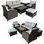 Coopertown 6 - Person Seating Group with Cushions