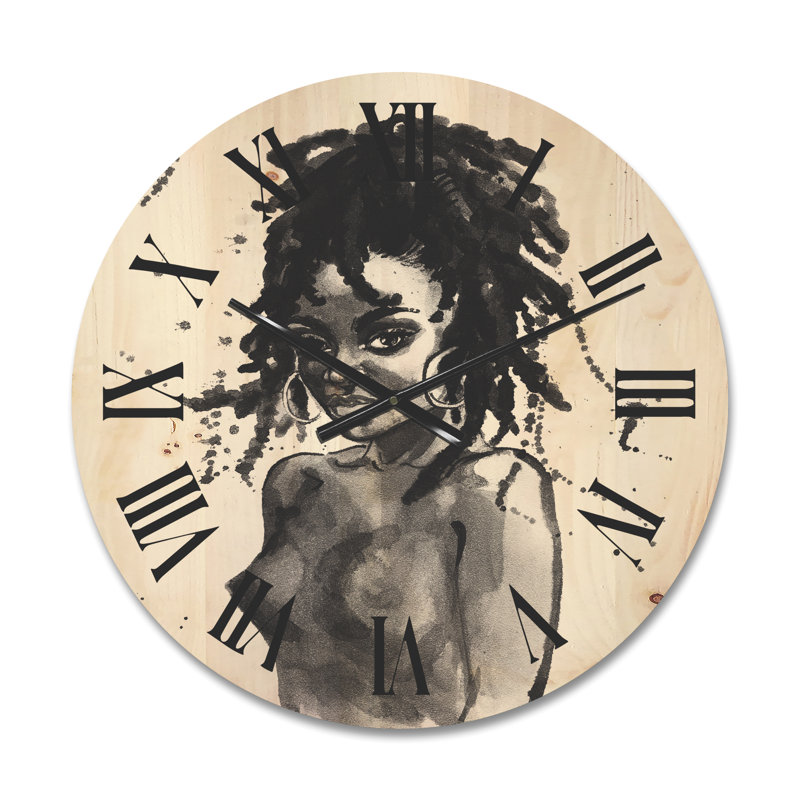 Horloge murale en bois, Petit