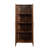High Wardrobe And Kitchen Cabinet With 2 Doors And 3 Partitions To Separate 4 Storage Spaces
