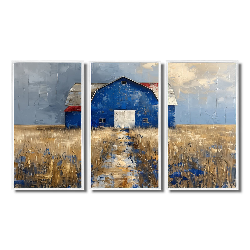 Lovell «Lovell», 3 pièces, Cadre flottant blanc, H 32 po x l 48 po
