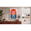 Geometric Bloom Botanical - Wrapped Canvas-345078962-345078965