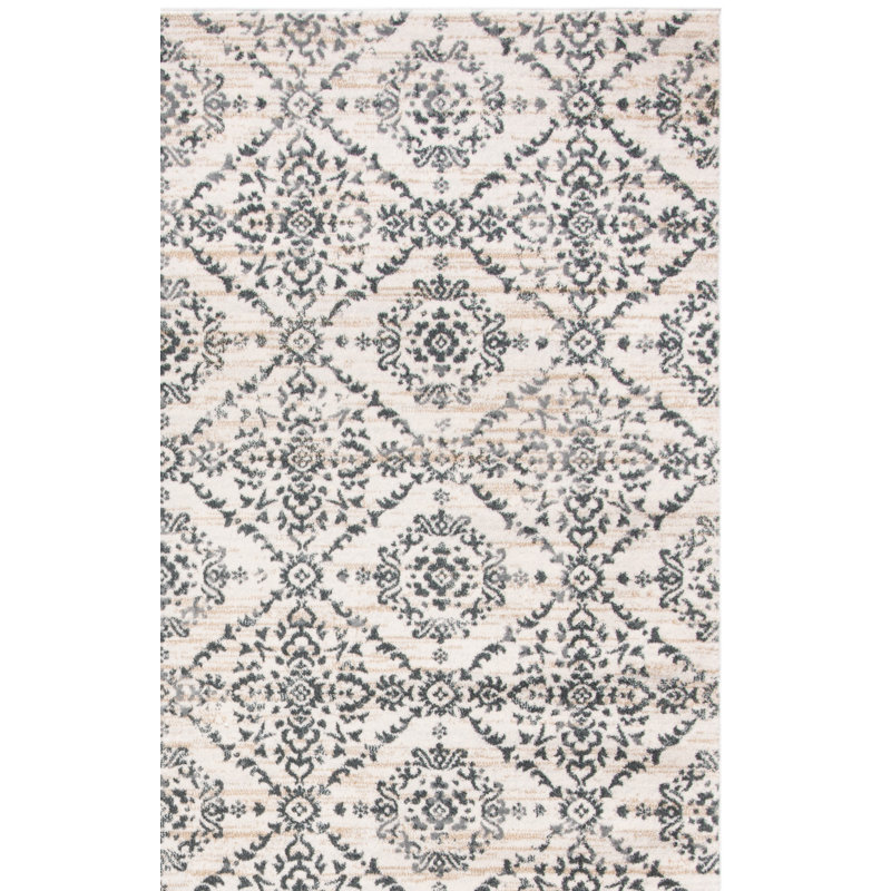 Gaige Performance Geometric Rug, Runner 2' X 8'
