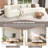 Nargis 2 - Piece 132" Modern Curved Sectional Sofa-262422902-266830434