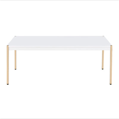 Rectangular Wooden Top Coffee Table