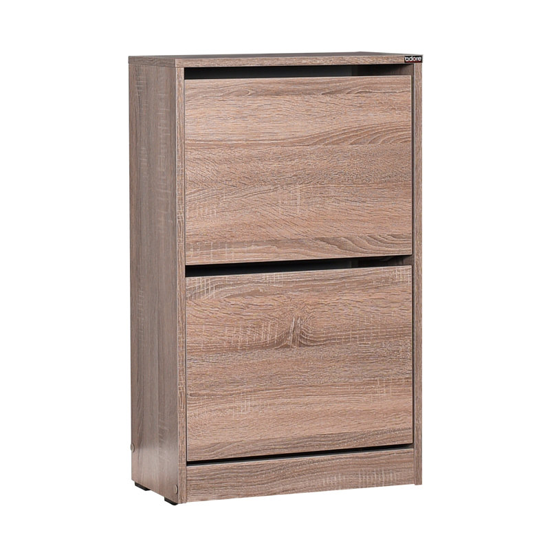 8 Pair Shoe Storage Cabinet, Latte