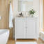 Armoire de rangement autoportante Mid-Century