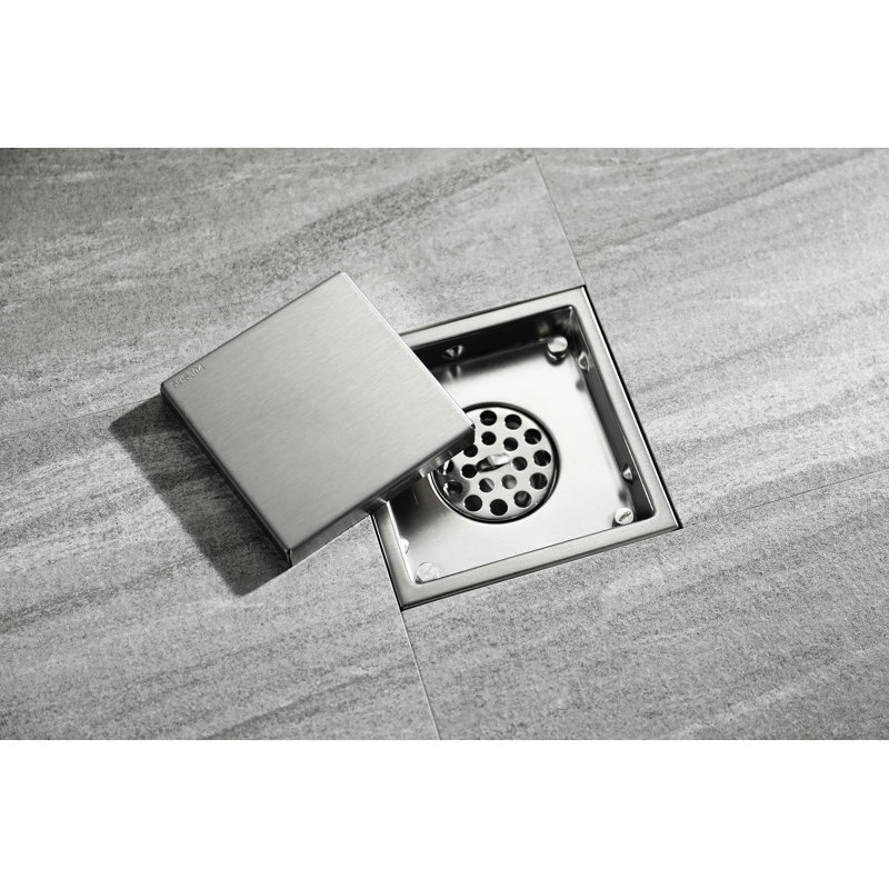 6'' W Linear Grid, Brushed Nickel