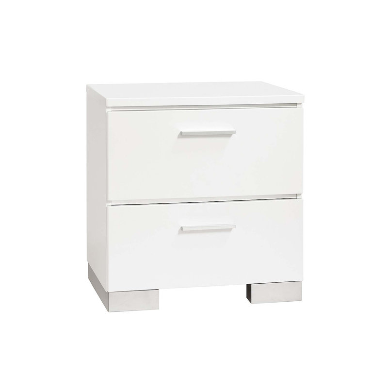 Table de chevet avec chargeur USB