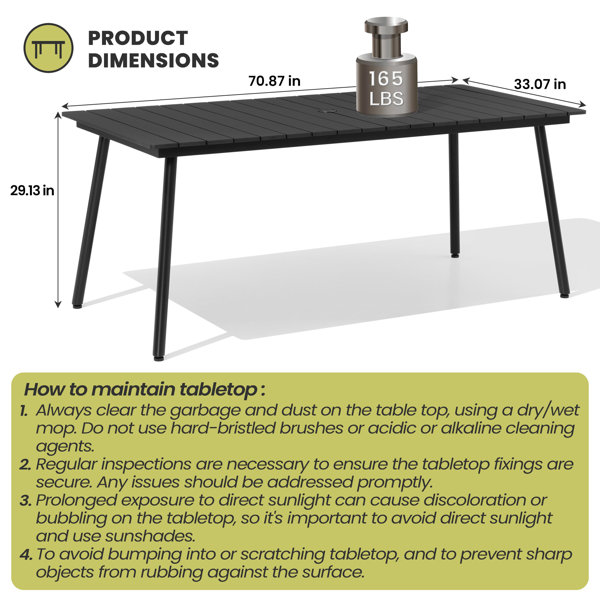Dimensions du produit