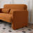 59.06'' 2-Seater Velvet Loveseat Solid Wood Frame with Storage Base, Movable Pillows, Scratch-Free Rubber Feet for Small Spaces-564470612
