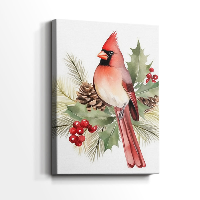 Tinsel-doré Carol-toile tendue avec châssis de qualité supérieure, H 12 po x l 8 po