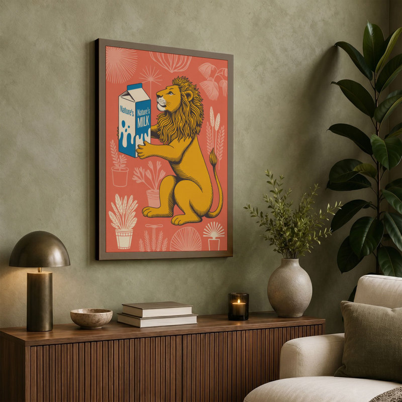 Print, 36x24 - 91.4 x 61.0 cm, Teal Border