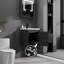 Meuble-lavabo de 16 po avec lavabo en céramique et porte d'armoire à fermeture en douceur, fixation murale flottante, bonde escamotable, siphon inclus, chêne (sans robinet), K1 (incluant A +)-1826925171-1826925174