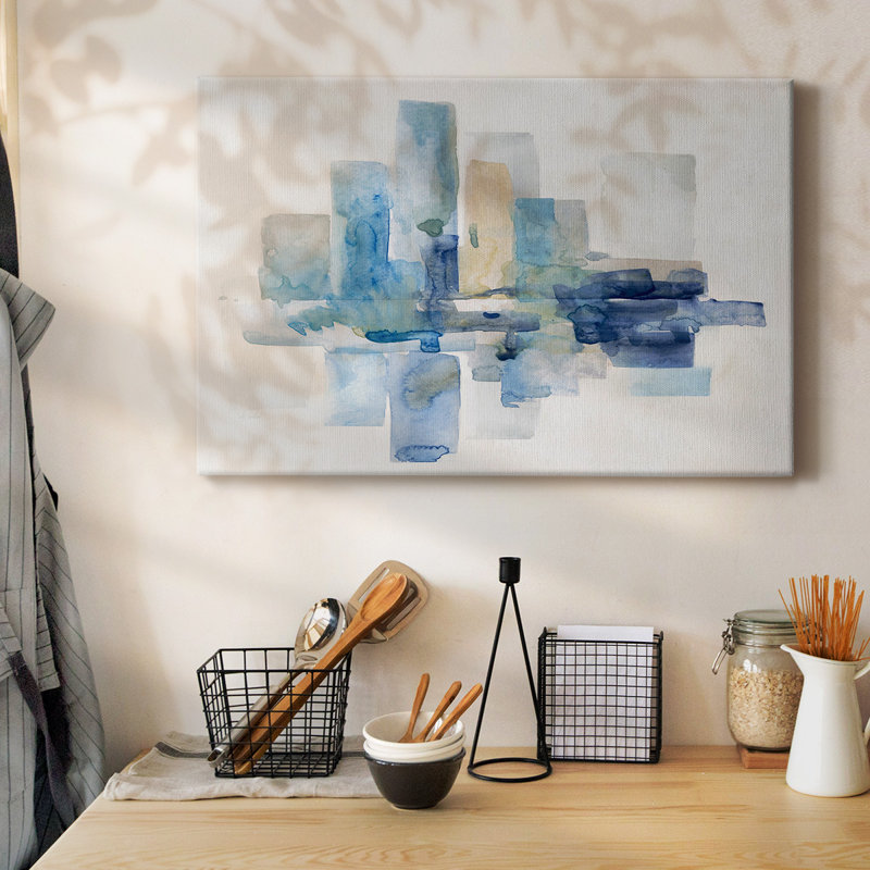 Toile tendue I-Gallery Soft Skyline, H 18 po x l 27 po