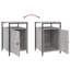 Gibby 40cm W Iron Bedside Table-1453505703