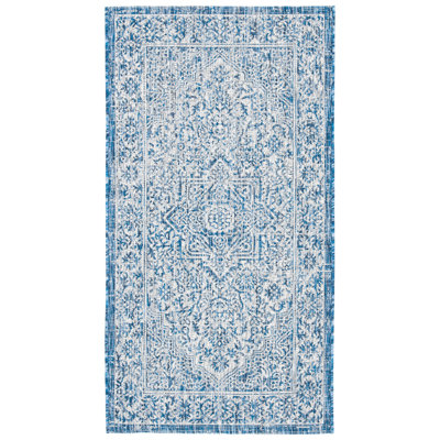 Sidrah Performance Oriental Indoor/Outdoor Area Rug