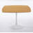 Square DINING TABLE Oak-1981375763