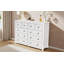 Commode moderne à 10 tiroirs pour la chambre à coucher - Vaste rangement, robuste et sécuritaire, parfait pour la vie organisée