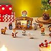 14-Piece Colorful Miniature Nativity Playset for Kids