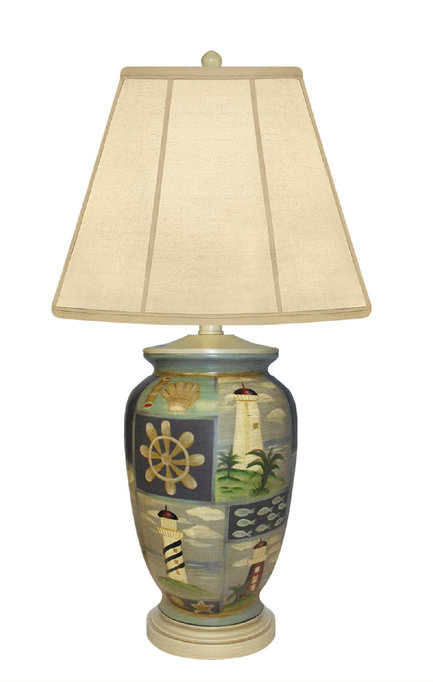 Lampe de table 27 po nautique