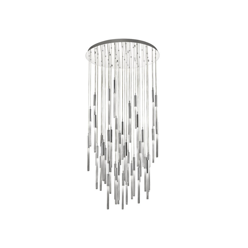 Boa 51 - Light Pendant, Polished Nickel