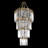 Matrix 30-Light 4-Tier Chandelier - Havana Gold-1137259275