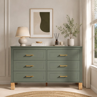 Commode double 6 tiroirs
