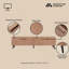 Jodie 69" Fluted TV Stand In Maple-2095419386