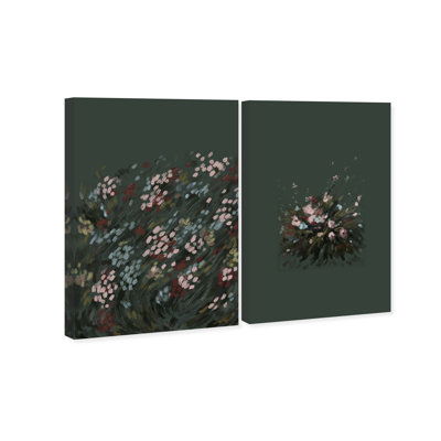 Subtle Universe Set Abstract Canvas Print by Oliver Gal, Black Frame, 10 x 15