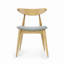Ensemble de 2 chaises rétro en bois d'hévéa avec dossier ergonomique et coussins moelleux-657876803-657876805-657876806