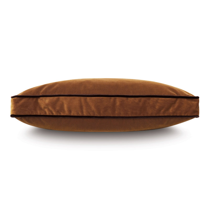 Uma Velvet Pillow Cover & Insert, Gold